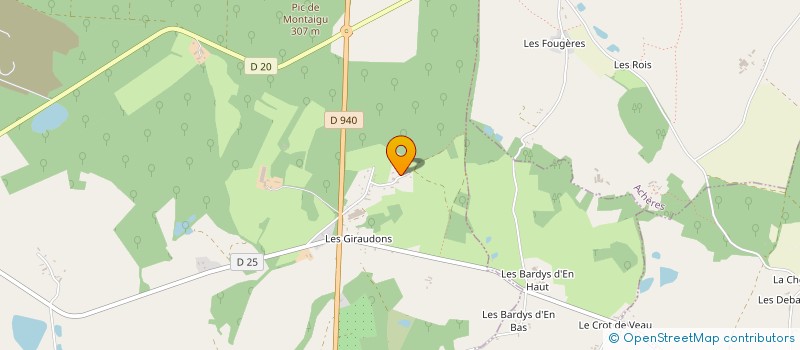 localisation de l'entreprise MONSIEUR DENIS MAILLOT  SAINT-PALAIS