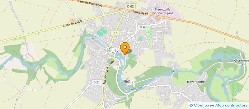 localisation de l'entreprise MONSIEUR DENIS MAINTROT  VOUILLE