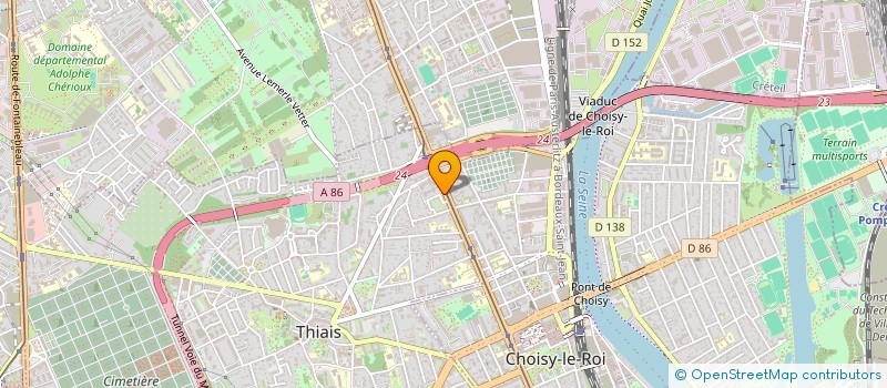 localisation de l'entreprise MONSIEUR DENIS MALANCIUC  VILLEMOMBLE