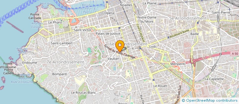 localisation de l'entreprise MONSIEUR DENIS MALCEV à MARSEILLE