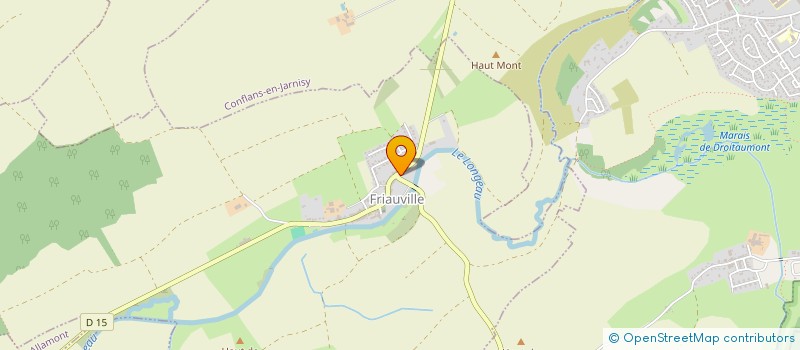 localisation de l'entreprise MONSIEUR DENIS MANGEOT  THUMEREVILLE