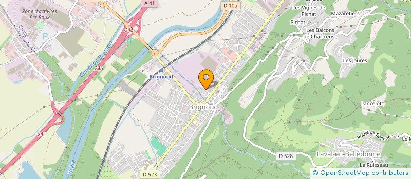 localisation de l'entreprise MONSIEUR DENIS MANTEL  FROGES