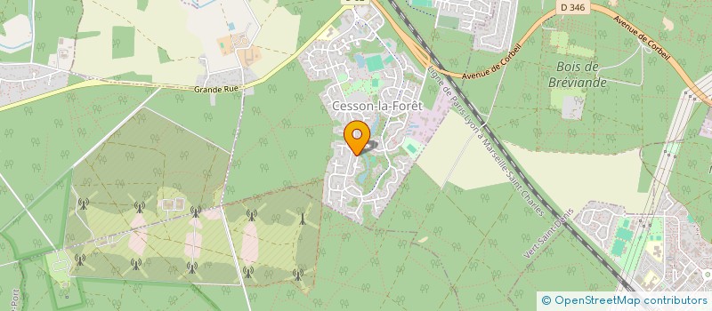 localisation de l'entreprise MONSIEUR DENIS MARCELIN  CESSON