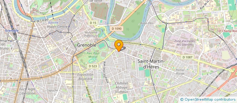 localisation de l'entreprise MONSIEUR DENIS MARCHAL  GRENOBLE