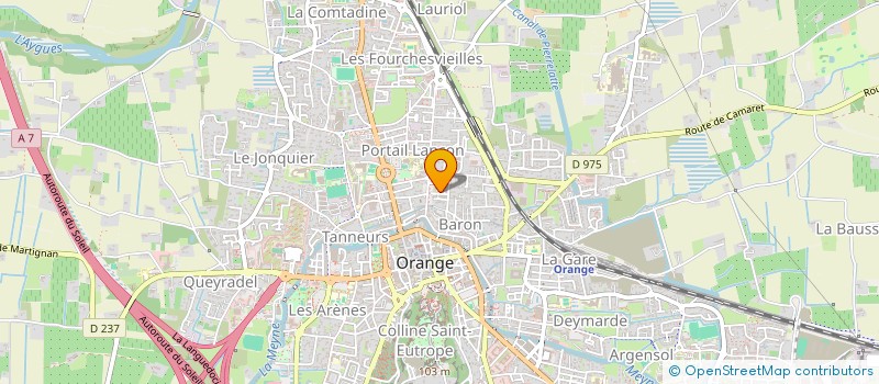 localisation de l'entreprise MONSIEUR DENIS MARCHAL  ORANGE