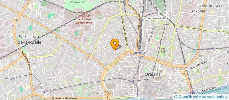 localisation de l'entreprise MONSIEUR DENIS MARDESSON à ORLEANS