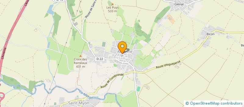 localisation de l'entreprise MONSIEUR DENIS MARIC  ARTONNE