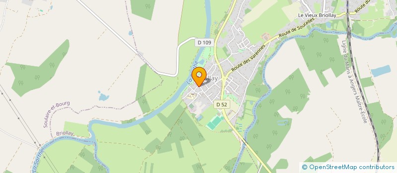 localisation de l'entreprise MONSIEUR DENIS MARIN  BRIOLLAY