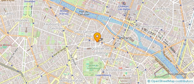 localisation de l'entreprise MONSIEUR DENIS MARINIER  PARIS