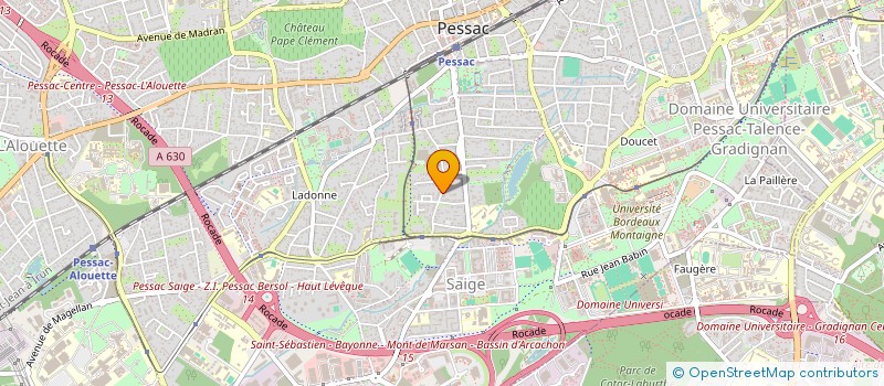 localisation de l'entreprise MONSIEUR DENIS-MARIO ELCEAN à PESSAC