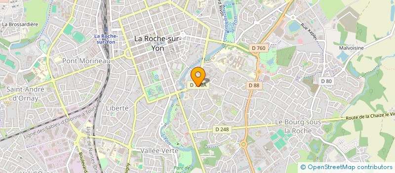 localisation de l'entreprise MONSIEUR DENIS MARSAT à LA ROCHE-SUR-YON