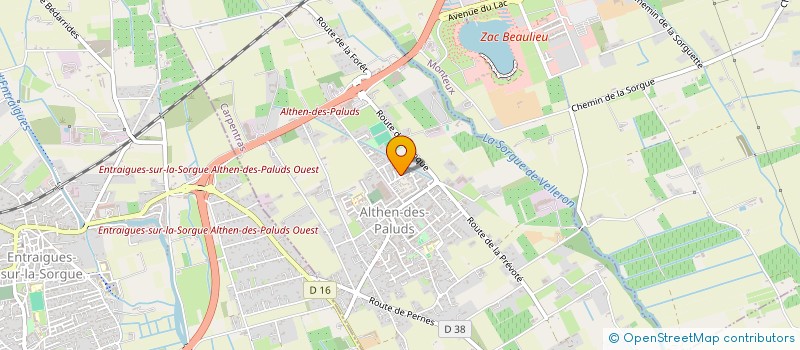 localisation de l'entreprise MONSIEUR DENIS MARTIN à ALTHEN-DES-PALUDS