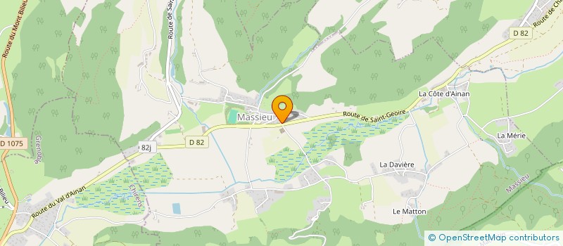 localisation de l'entreprise MONSIEUR DENIS MARTIN  MASSIEU