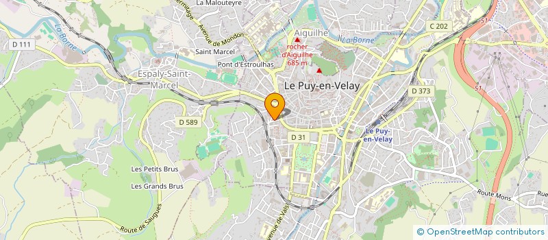 localisation de l'entreprise MONSIEUR DENIS MASSON à LE PUY-EN-VELAY