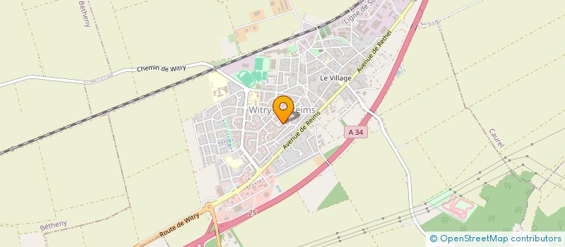 localisation de l'entreprise MONSIEUR DENIS MASSY à WITRY-LES-REIMS