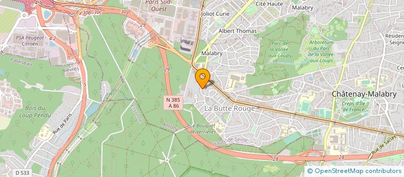 localisation de l'entreprise MONSIEUR DENIS-MATHIEU MENIALEC à CHATENAY-MALABRY