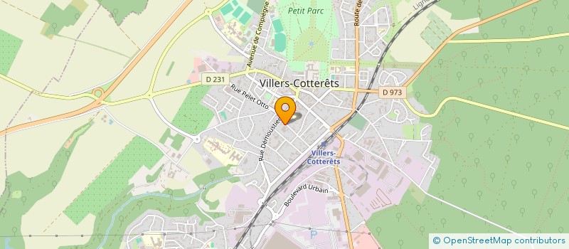 localisation de l'entreprise MONSIEUR DENIS MAURICE à VILLERS-COTTERETS