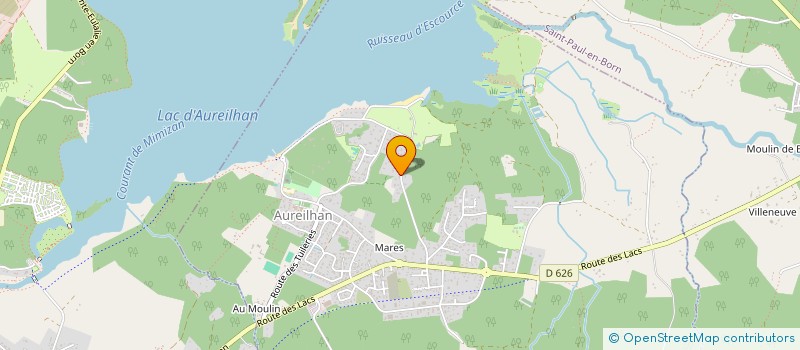 localisation de l'entreprise MONSIEUR DENIS MAYENCON  AUREILHAN