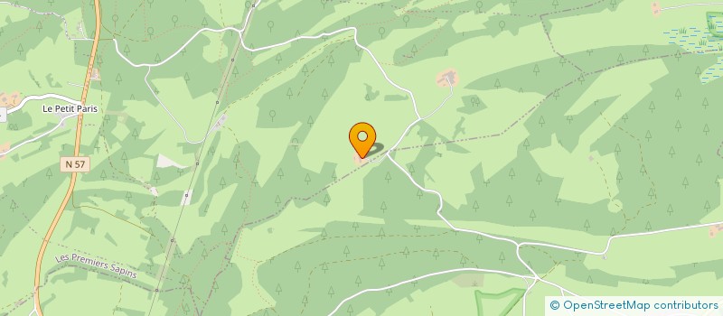 localisation de l'entreprise MONSIEUR DENIS MELK  LES PREMIERS SAPINS