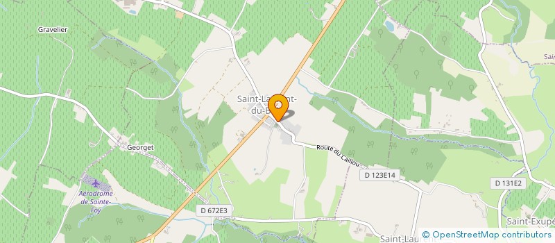 localisation de l'entreprise MONSIEUR DENIS MELLONI  SAINT-LAURENT-DU-BOIS