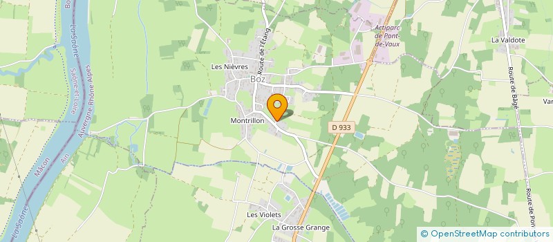 localisation de l'entreprise MONSIEUR DENIS MENIGOZ  BOZ