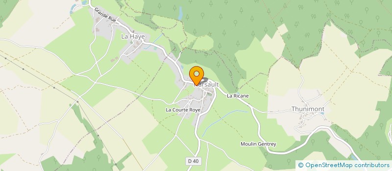 localisation de l'entreprise MONSIEUR DENIS MENTREL à LA CHAPELLE-AUX-BOIS