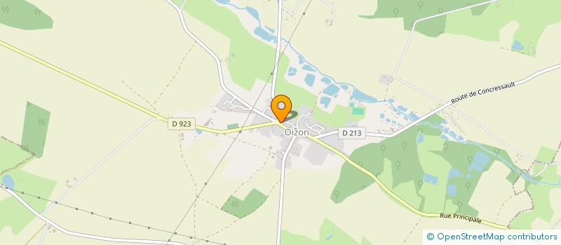 localisation de l'entreprise MONSIEUR DENIS MERCIER  OIZON