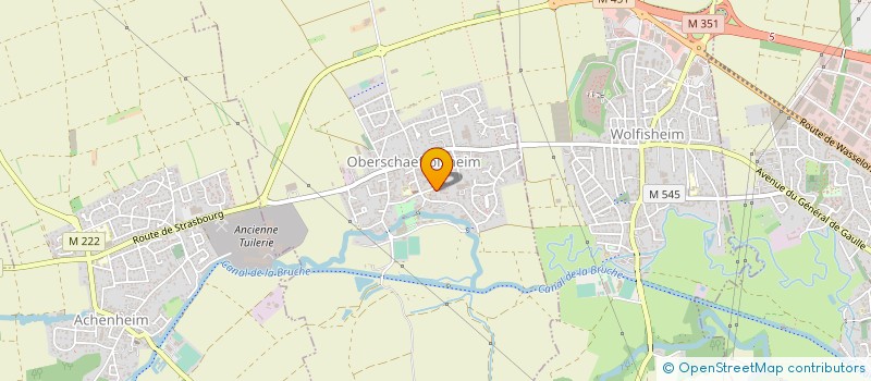 localisation de l'entreprise MONSIEUR DENIS MEY  OBERSCHAEFFOLSHEIM