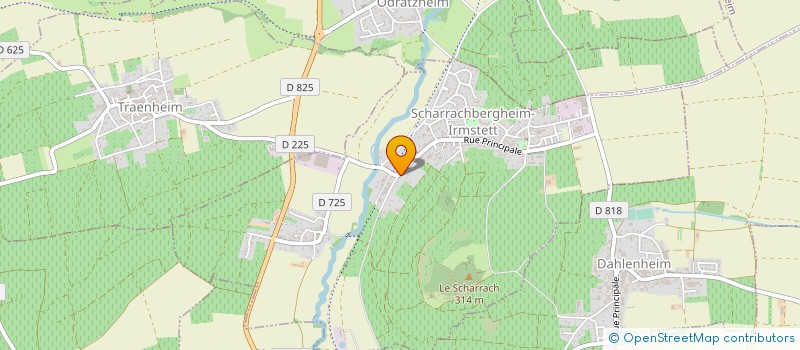 localisation de l'entreprise MONSIEUR DENIS MEYER  HOHENGFT