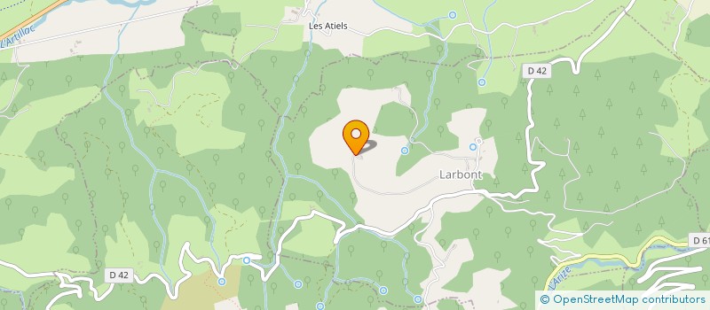 localisation de l'entreprise MONSIEUR DENIS MIAILHE à LARBONT