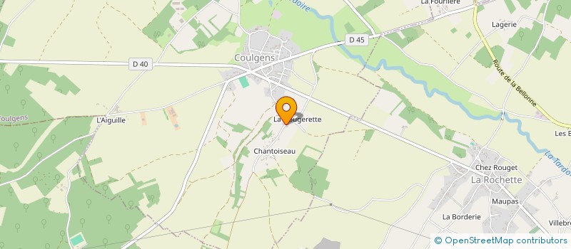 localisation de l'entreprise MONSIEUR DENIS MICHAUD à AUSSAC-VADALLE