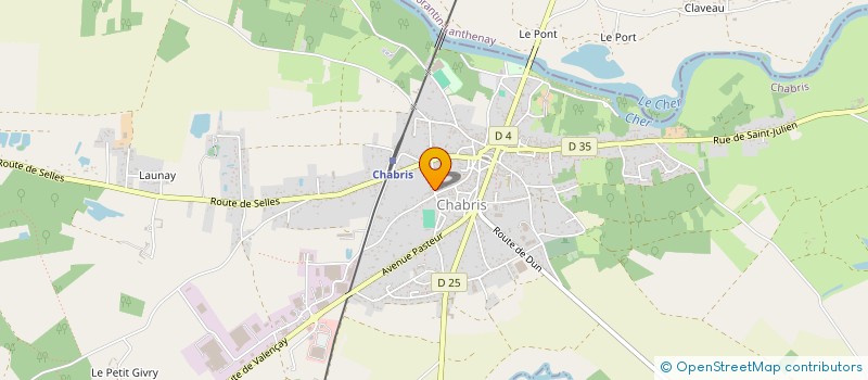 localisation de l'entreprise MONSIEUR DENIS MONGUILLON à CHABRIS