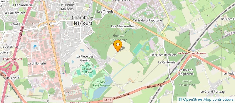 localisation de l'entreprise MONSIEUR DENIS MONMARCHE  CHAMBRAY-LES-TOURS