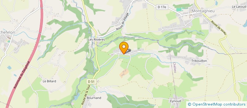 localisation de l'entreprise MONSIEUR DENIS MONNET  DOISSIN