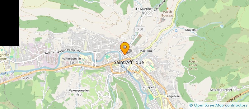 localisation de l'entreprise MONSIEUR DENIS MONTREDON  LES COSTES GOZON