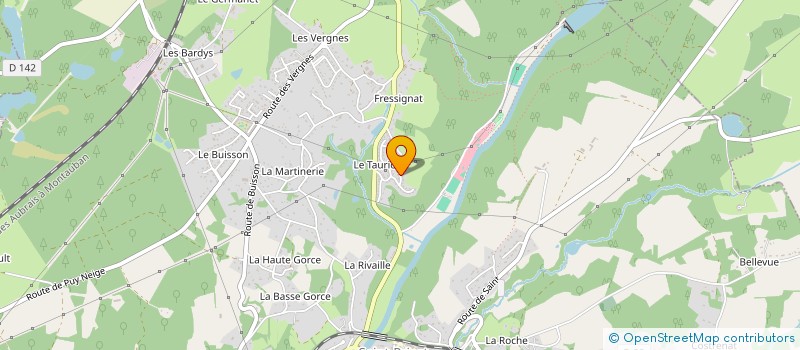 localisation de l'entreprise MONSIEUR DENIS MOREAU à SAINT-PRIEST-TAURION