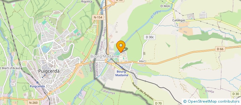 localisation de l'entreprise MONSIEUR DENIS MOREAU  SAILLAGOUSE