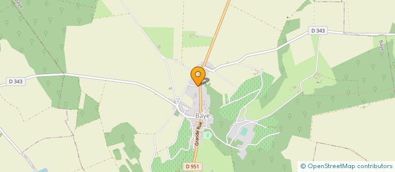 localisation de l'entreprise MONSIEUR DENIS MOREAUX  BAYE