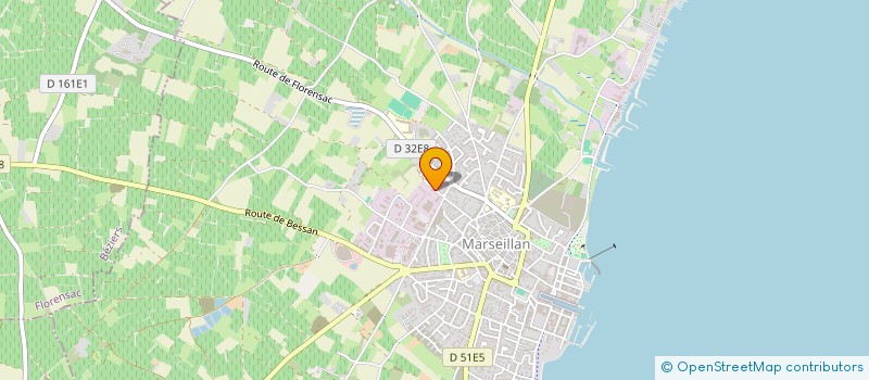 localisation de l'entreprise MONSIEUR DENIS MORENO à MARSEILLAN