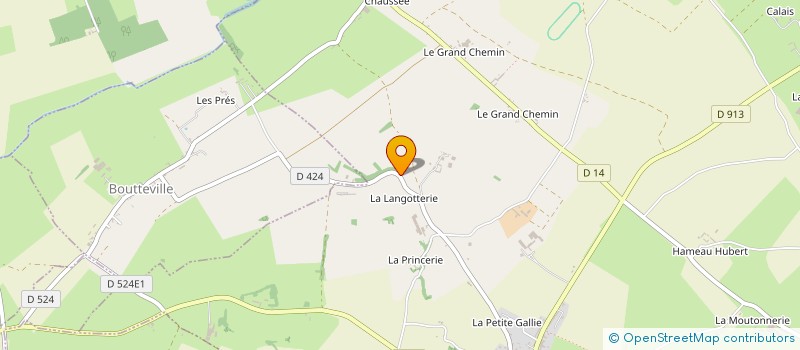 localisation de l'entreprise MONSIEUR DENIS MORLEGHEM  SAINTE-MARIE-DU-MONT