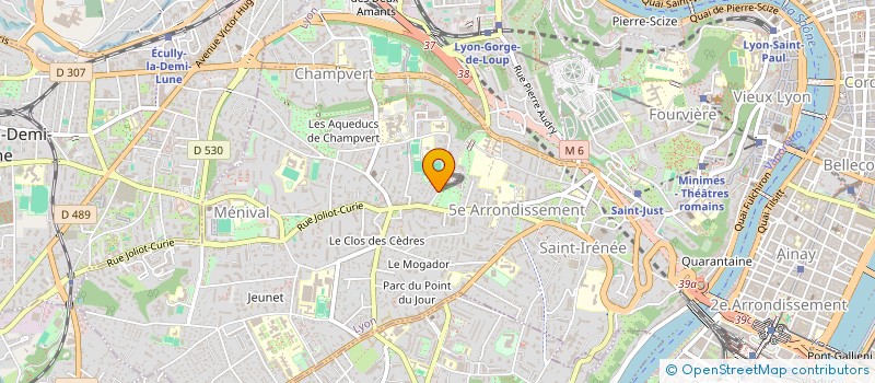 localisation de l'entreprise MONSIEUR DENIS MOSCHETTO à LYON