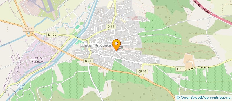 localisation de l'entreprise MONSIEUR DENIS MOTOT  LANCON-PROVENCE