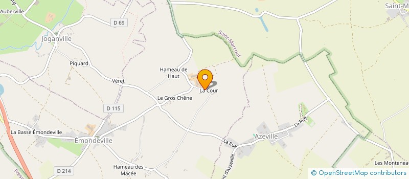 localisation de l'entreprise MONSIEUR DENIS MOUCHEL-DESRIETTES à JOGANVILLE