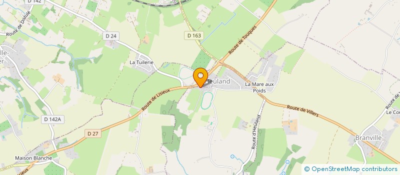 localisation de l'entreprise MONSIEUR DENIS MOUSSAY  HEULAND