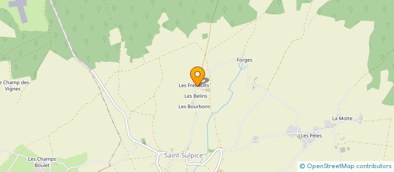 localisation de l'entreprise MONSIEUR DENIS MOYSAN à ST-SULPICE