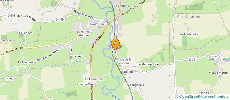 localisation de l'entreprise MONSIEUR DENIS MULOTS LES PRES  ORVAL SUR SIENNE