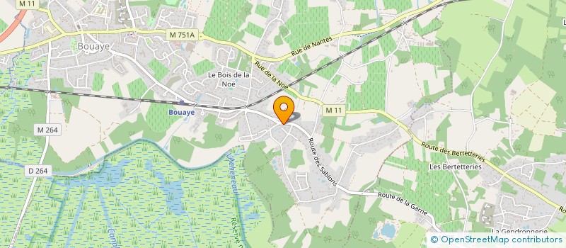 localisation de l'entreprise MONSIEUR DENIS MURAIL à BOUAYE