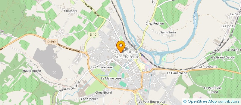 localisation de l'entreprise MONSIEUR DENIS MUSQUAR à CHATEAUNEUF-SUR-CHARENTE