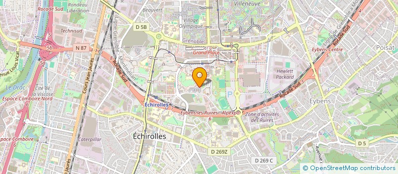 localisation de l'entreprise MONSIEUR DENIS MUSTAFOVIC à ECHIROLLES