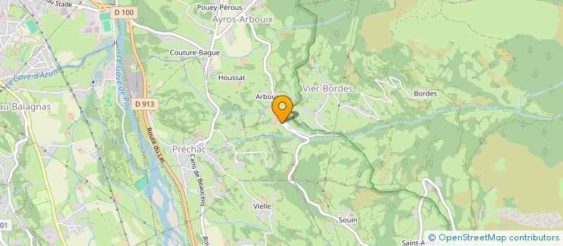 localisation de l'entreprise MONSIEUR DENIS NABIAS  AYROS-ARBOUIX